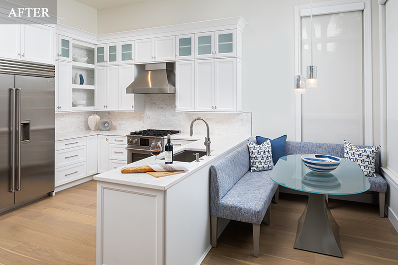 Monterosso kitchen redesign after - Diana Hall Interior Design Naples