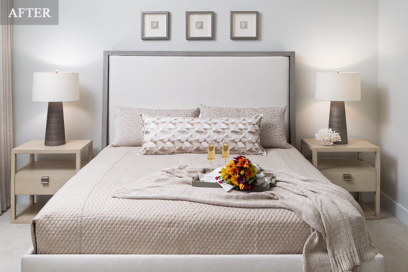 Monterosso bathroom redesign after - Diana Hall Interior Design Naples