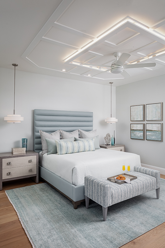 family room interior design by Diana Hall Design Naples