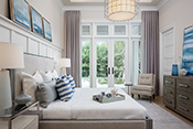 Calista Model Blue Guestroom Interior Design