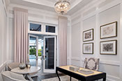 office interior design by Diana Hall Design Naples