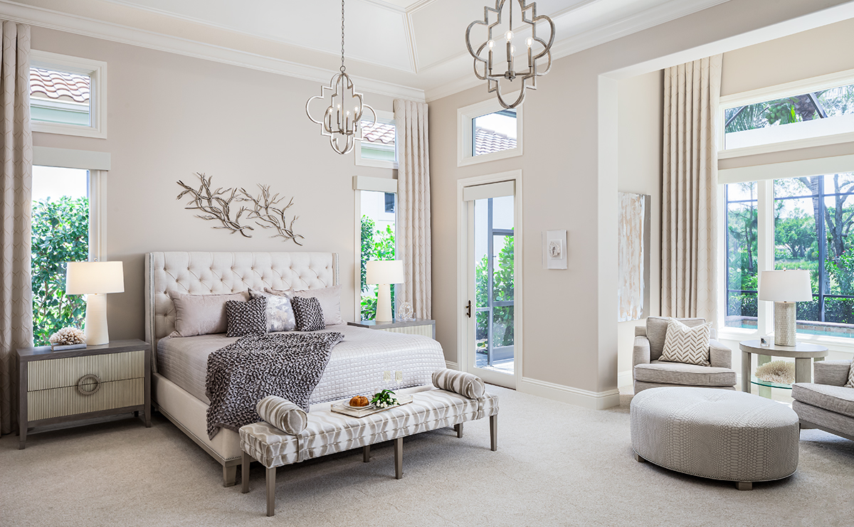 Fiddlers Creek Naples master bedroom