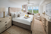 master bedroom interior design by Diana Hall Design Naples