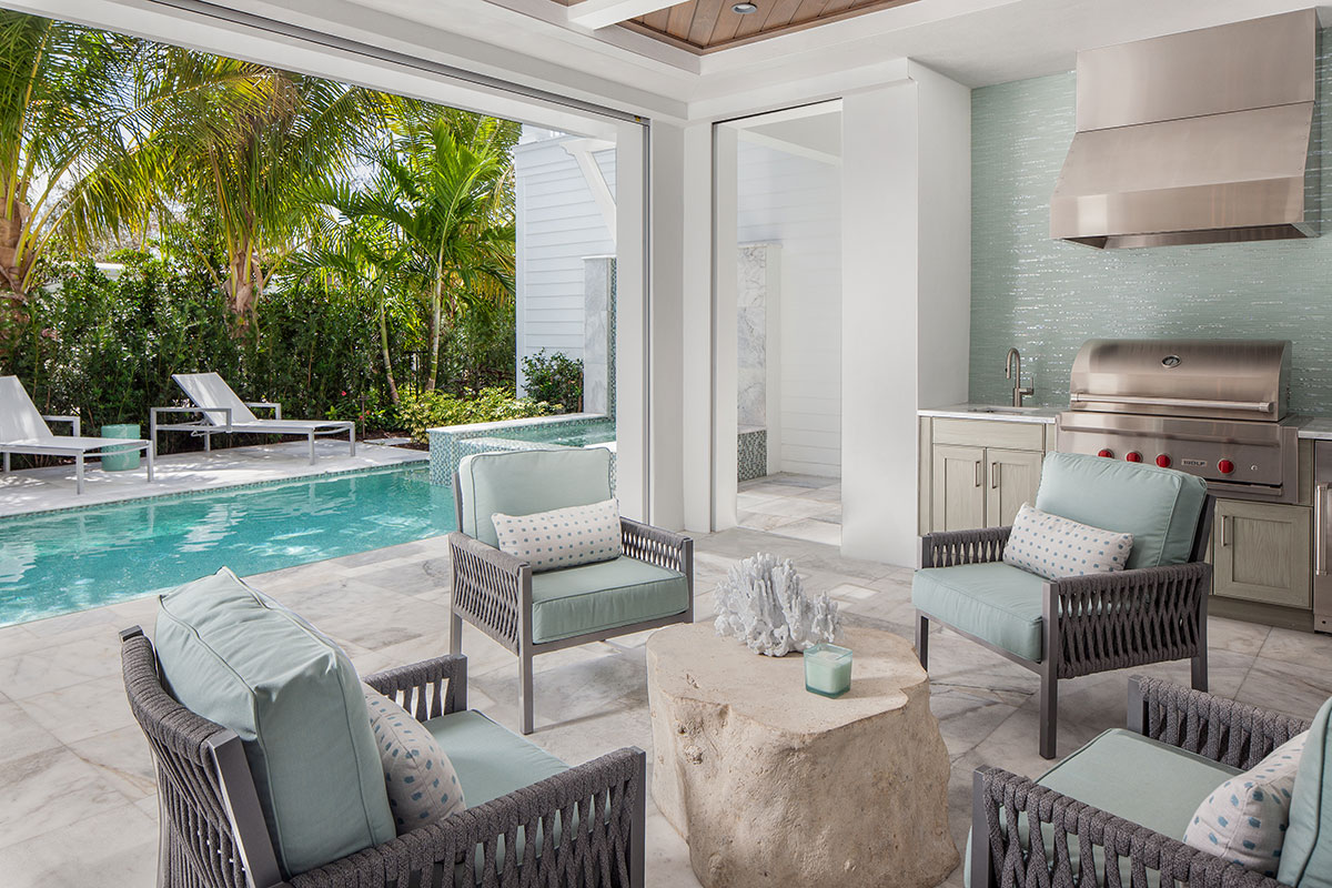 lanai interior design by Diana Hall Design