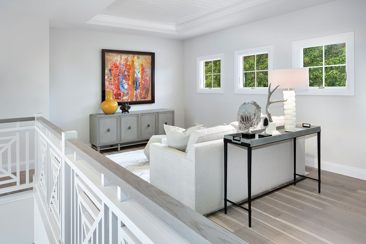 balcony interior design by Diana Hall Design Naples