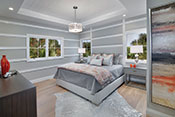 guest room interior design by Diana Hall Design Naples