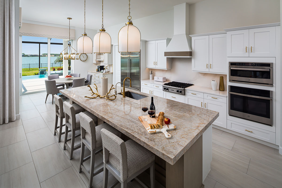 Image of kitchen interior design by Diana Hall Design Naples