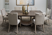 dining room interior design by Diana Hall Design Naples