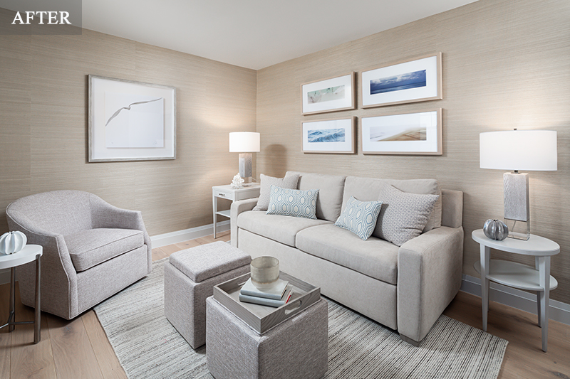 St Croix den redesign after - Diana Hall Interior Design Naples