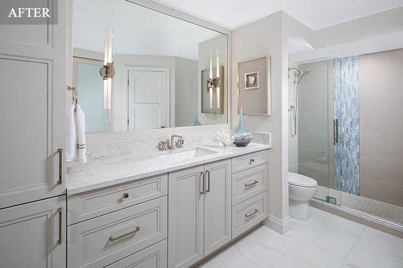 St Croix master bath remodel after - Diana Hall Interior Design Naples